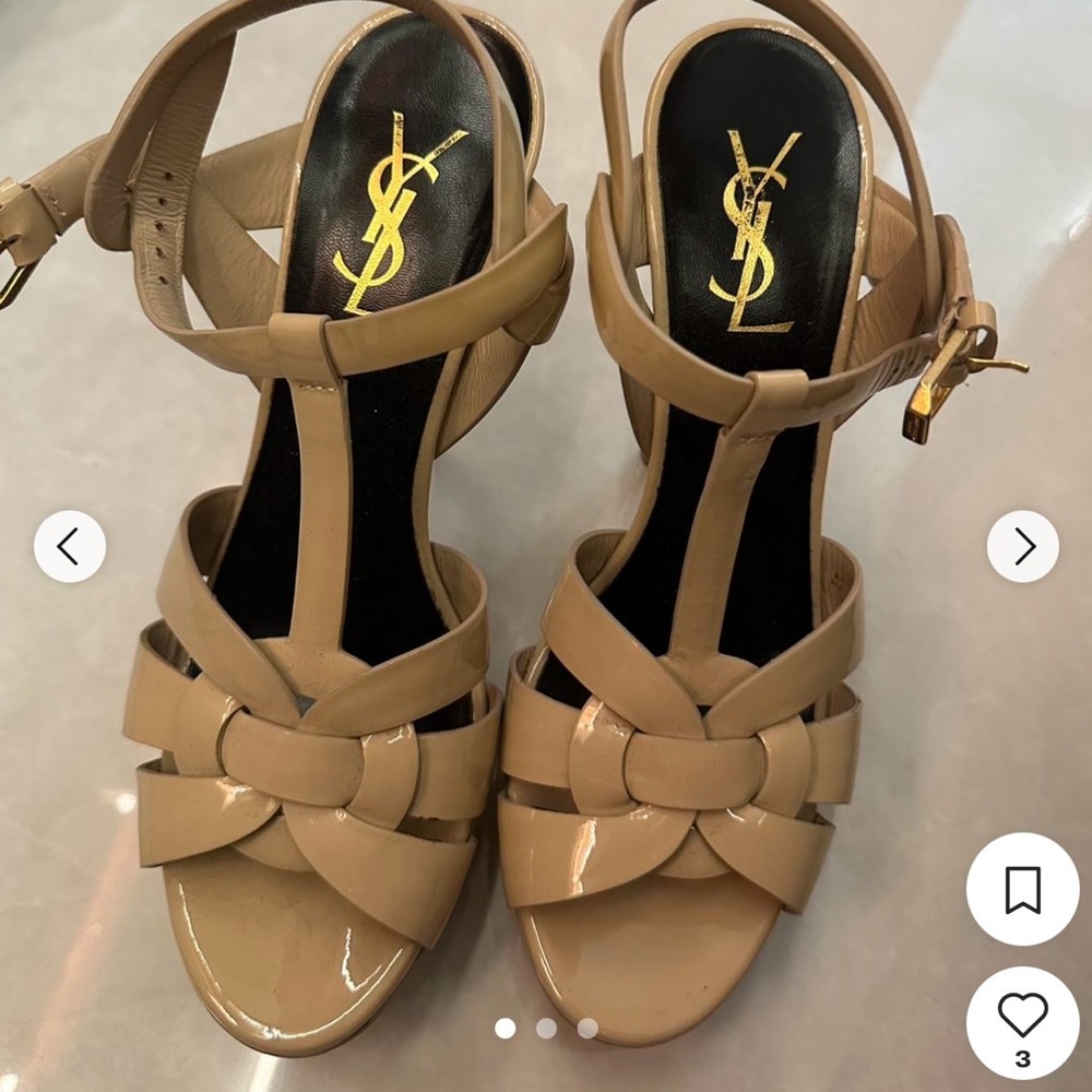 Yves Saint Laurent Women's Tan Sandals